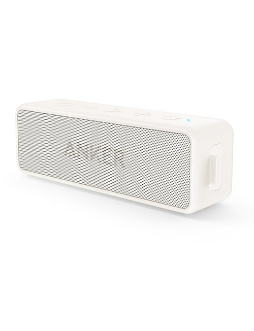 Anker Soundcore 2 Portable Bluetooth Speaker with 12W Stereo Sound, BassUp, IPX7 Waterproof, 24-Hour Playtime, Wireless Stereo Pairing, Speaker for Home, Outdoors, Travel