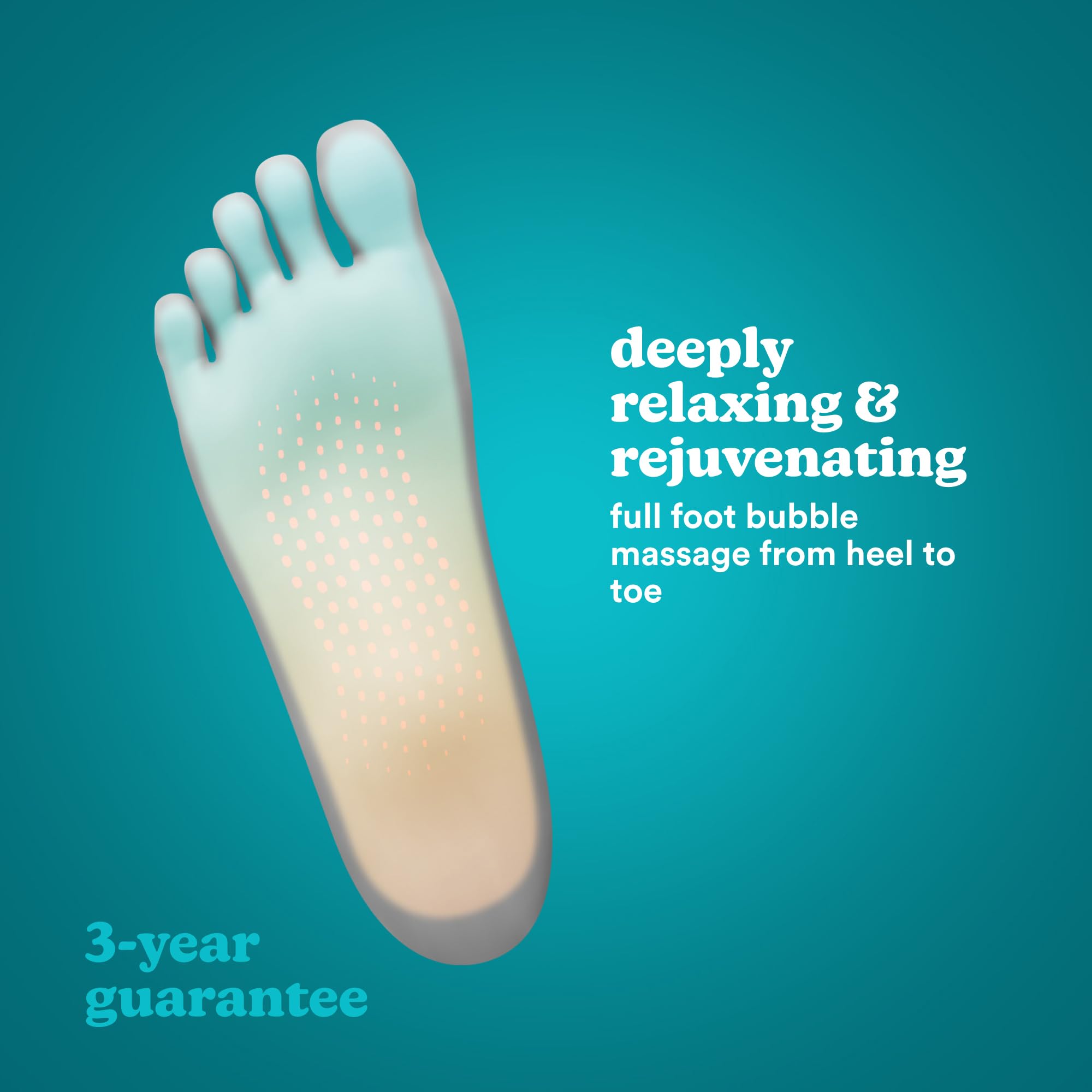 HoMedics Bubblemate Foot Spa and Massager with Keep Warm Function, Soothing Soak Massage Nodes, Bubble Turbo Strip, Pedicure Pumice Stone