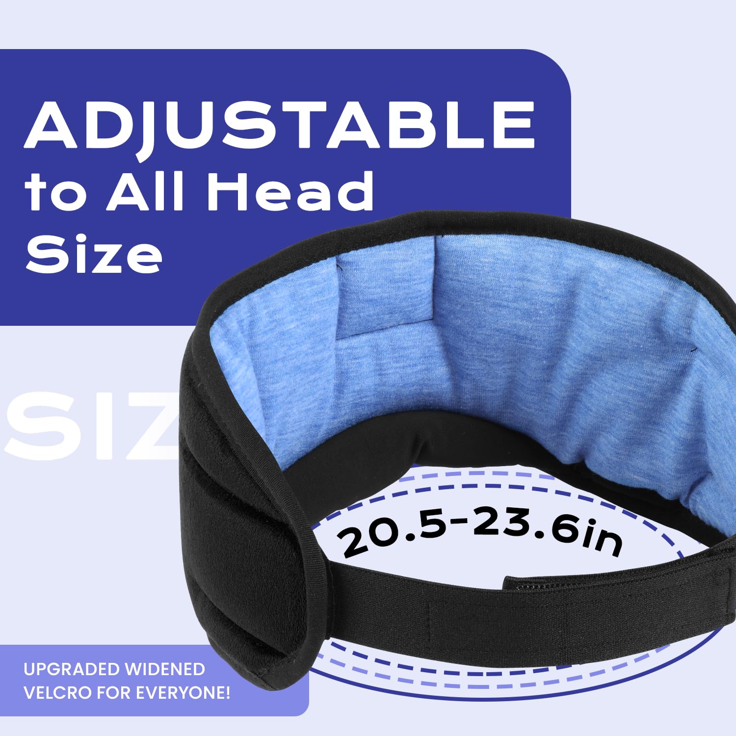 LC-dolida Bluetooth Sleep Mask Headphones Complete Blackout 3D Deep Eye Mask with Headphones Bluetooth V5.4 Can Play 15Hrs Breathable Eye mask with Earphones for Travel,Nap Sleeping,Shift Work