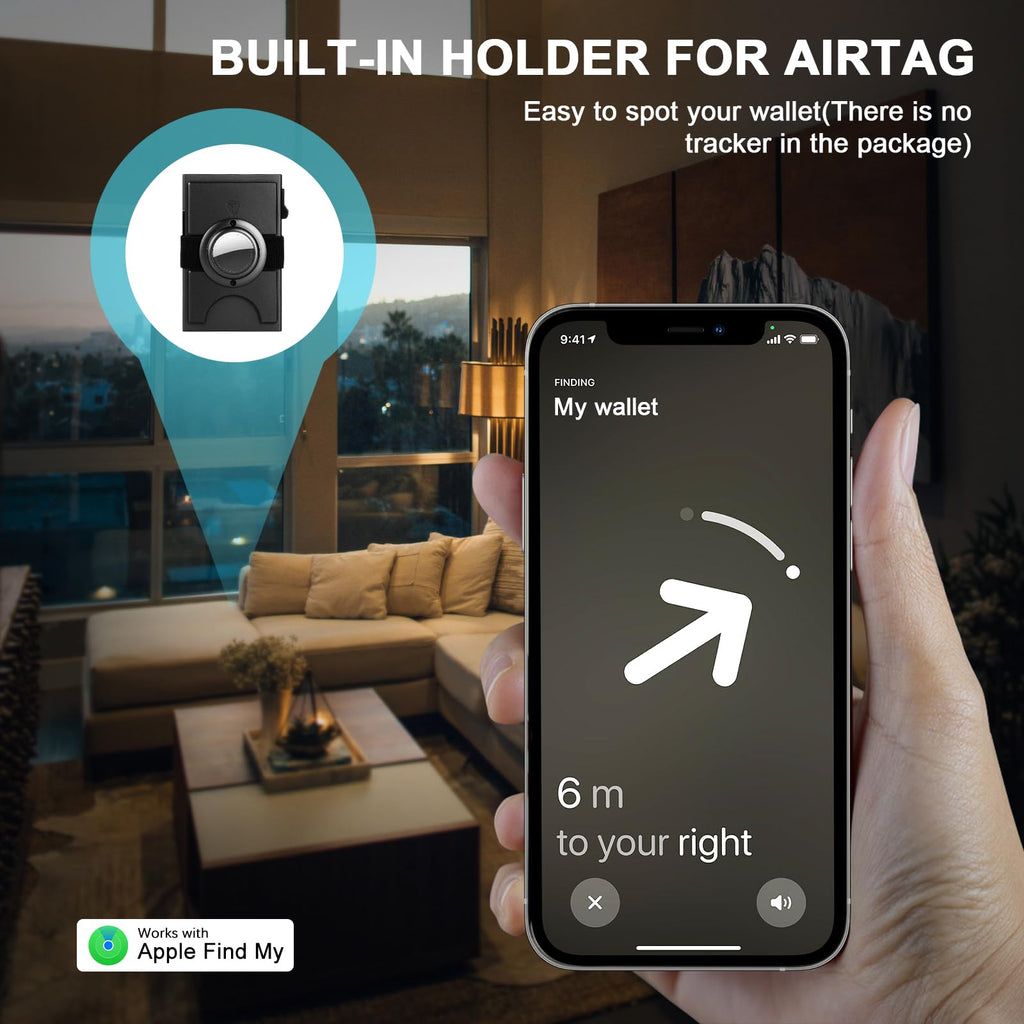 Smart Wallet for Men 12 Cards Paper Money Organiser RFID Blocking Card Wallet Utral Thin Metal Card Holder with Slid Ejector Button Quick Access to Bank Credit Card,Aluminium, Blue